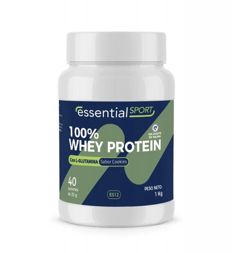 100% WHEY PROTEIN con L-Glutamina, sabor cookies (40 raciones).-ES12