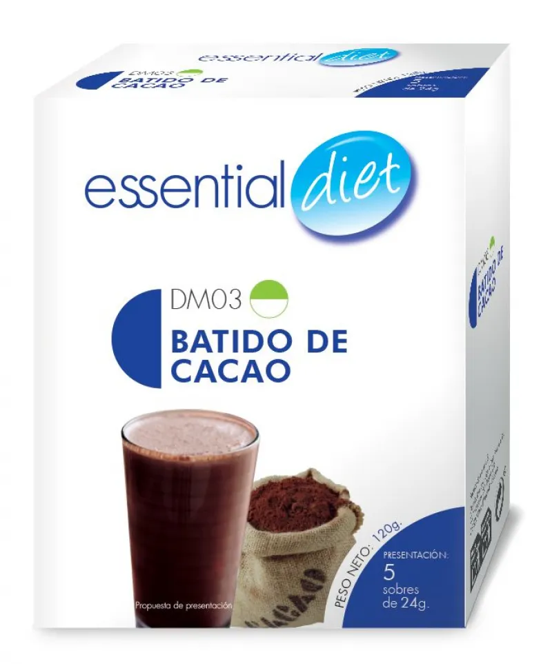 Batido de cacao (5 raciones).-DM03