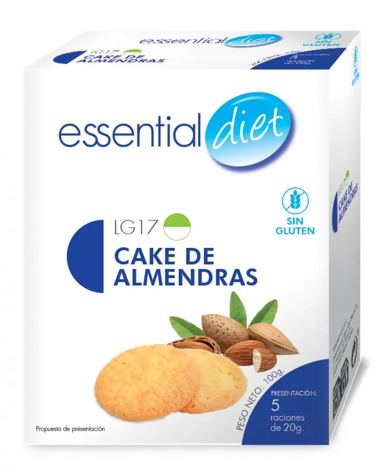 Cake de almendras (5 raciones)-LG17