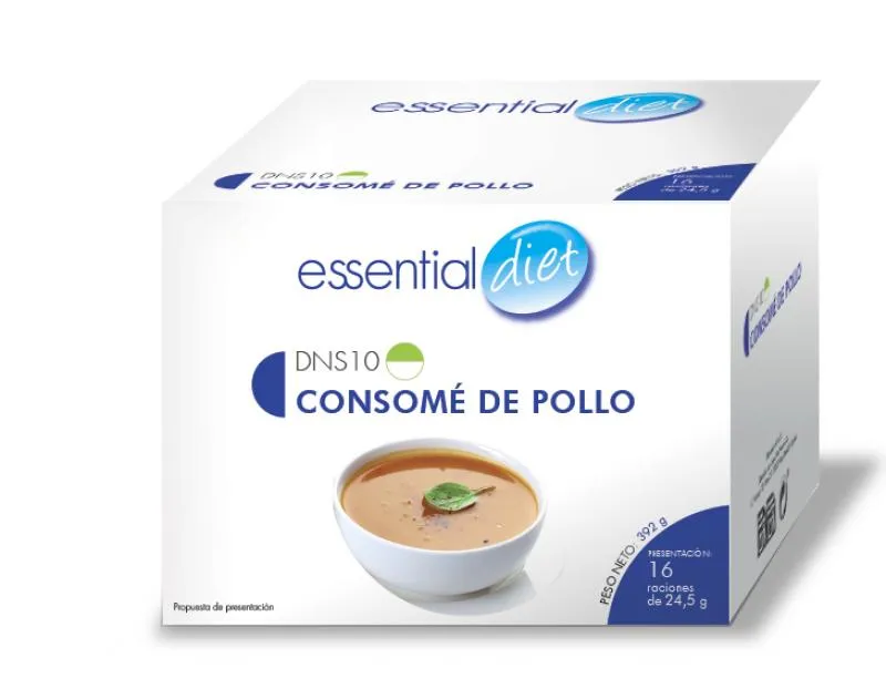 CONSOMÉ DE POLLO (16 raciones) -DNS10