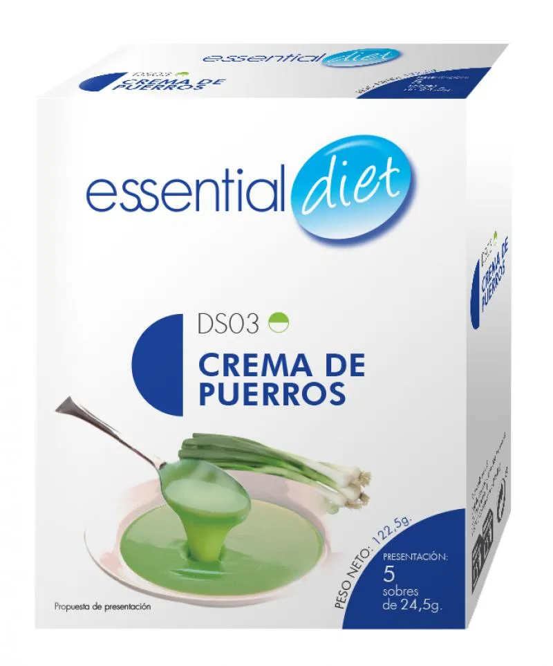 Crema de puerros (5 raciones).-DS03