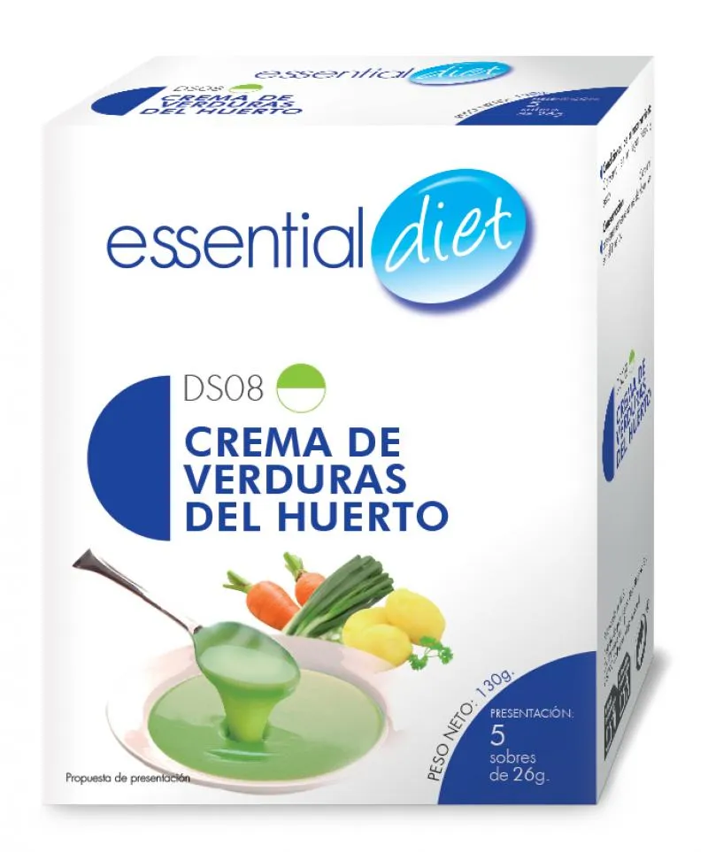 Crema de verduras del huerto (5 raciones).-DS08