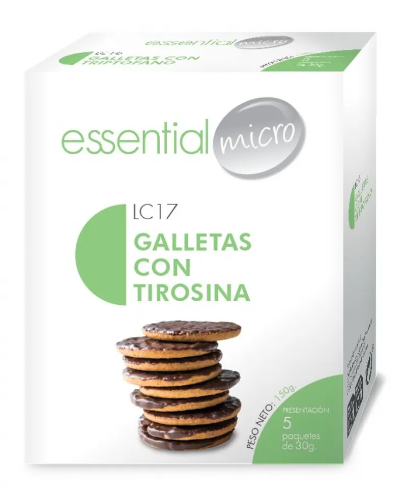 GALLETAS CON TIROSINA (5 raciones)-LC17 GALLETAS CON TIROSINA (5 raciones)-LC17