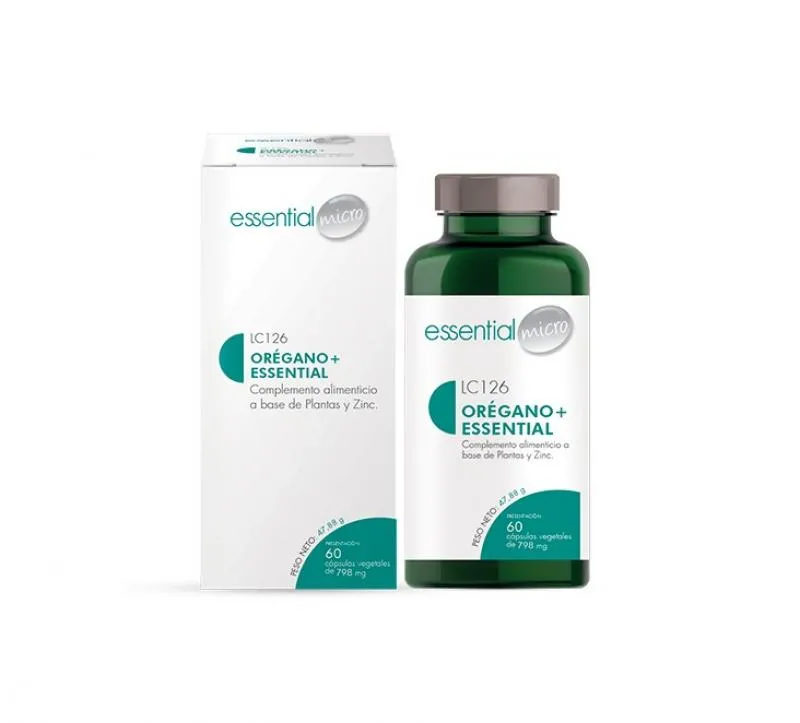 OREGANO+ ESSENTIAL (60 cápsulas)-LC126 OREGANO+ ESSENTIAL (60 cápsulas)-LC126