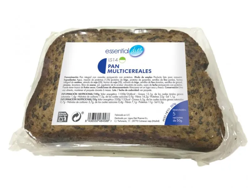 Pan multicereales (5 raciones).-LS14