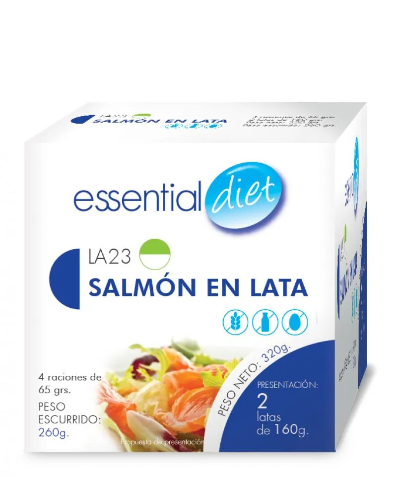 Salmón en lata (4 raciones).-LA23