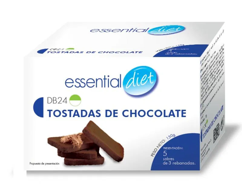 Tostadas de chocolate (5 raciones).-DB24